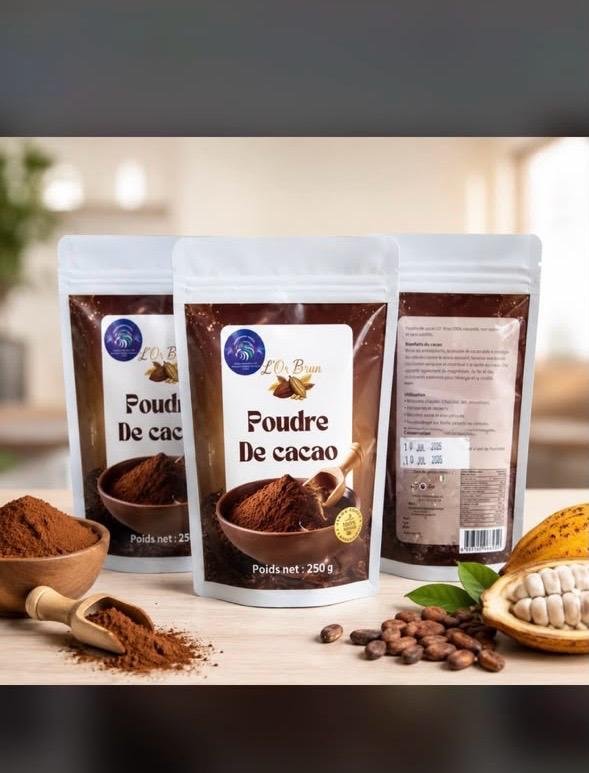 Poudre de cacao L'Or Brun 250 g
